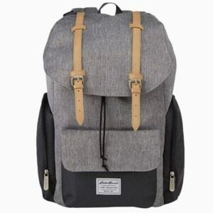 Eddie Bauer First‎ Adventure Diaper Bag and Changing Pad Gray